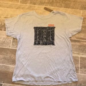 J crew embroidered tissue T